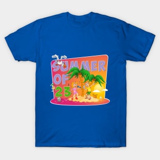 The summer of 2023 - summertime illustration T-Shirt